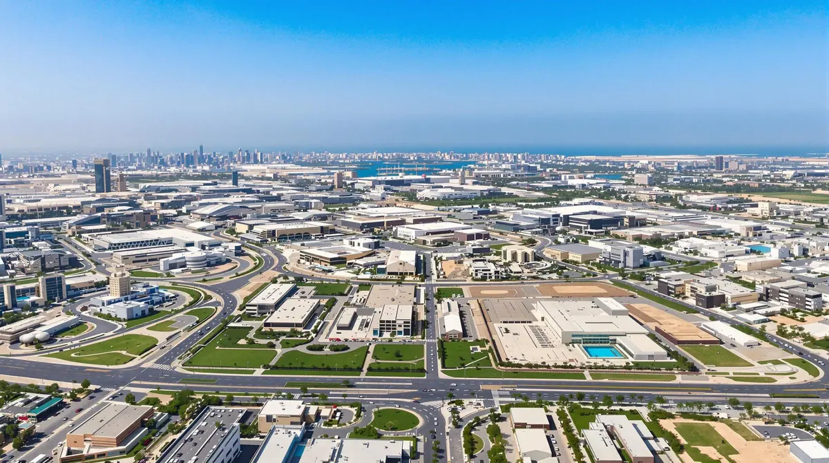 Dubai Investment Park : zone mixte industrielle et résidentielle