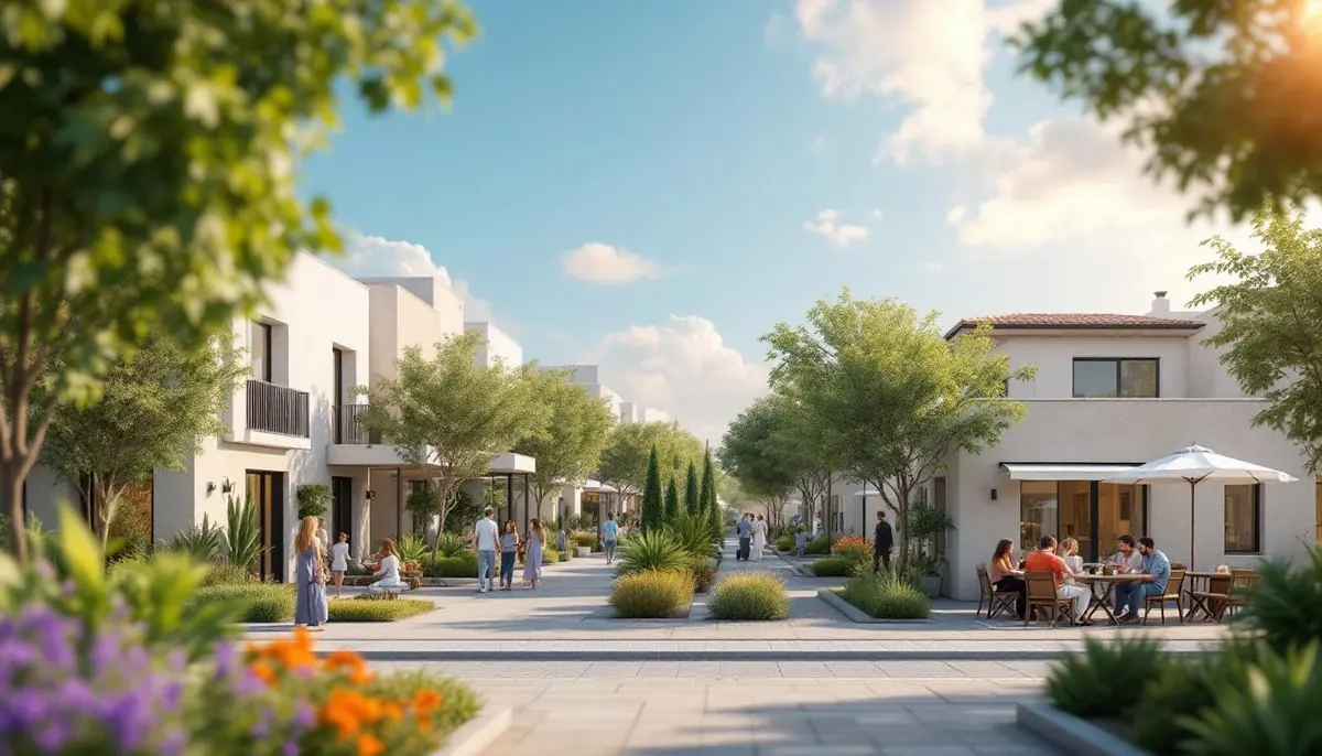 Le quartier de liwan : communauté moderne et vie abordable à dubaï
