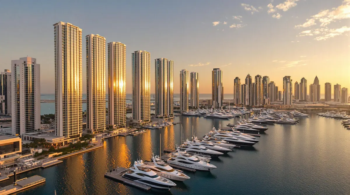 Loyers actuels dans la Marina de Dubaï par type de bien