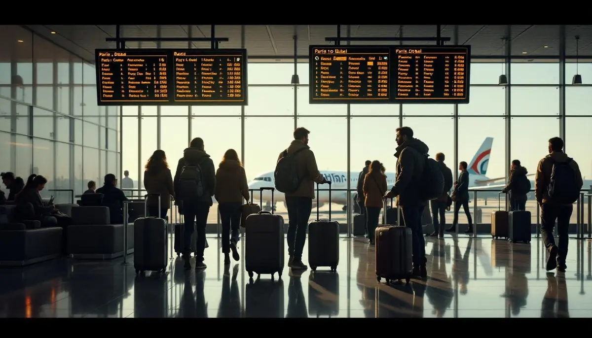 Flight time between Paris and Dubai: layovers, options and tips