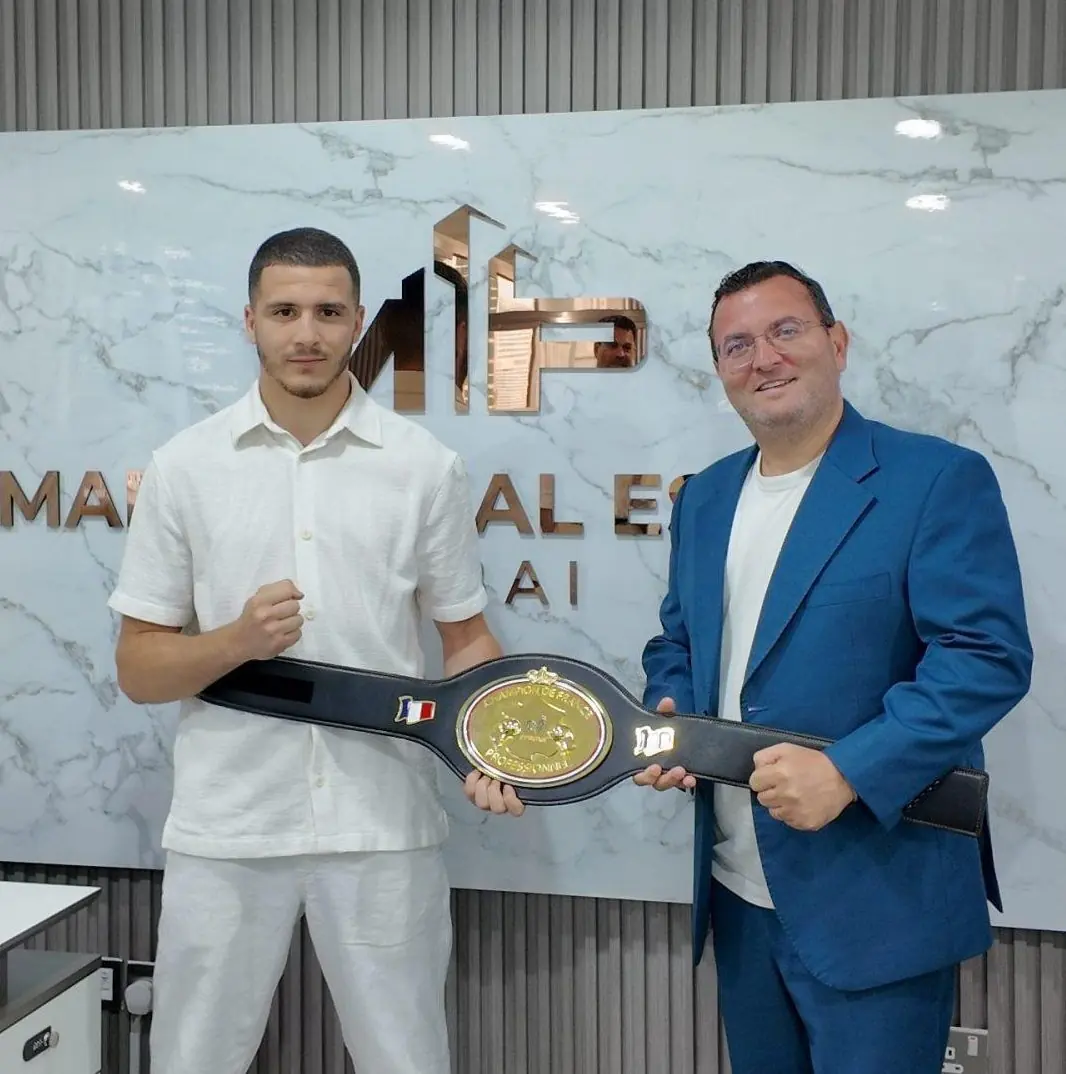 Champion de France de Boxe : Ibrahim Boukedim