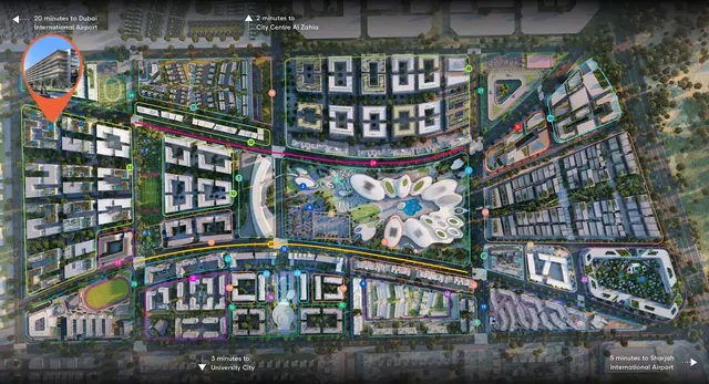 The Gate 6 by Arada, Aljada, Sharjah