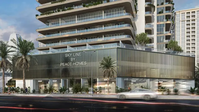 Sky Line by Peaces Homes Development, Dubai Land Residences Complex