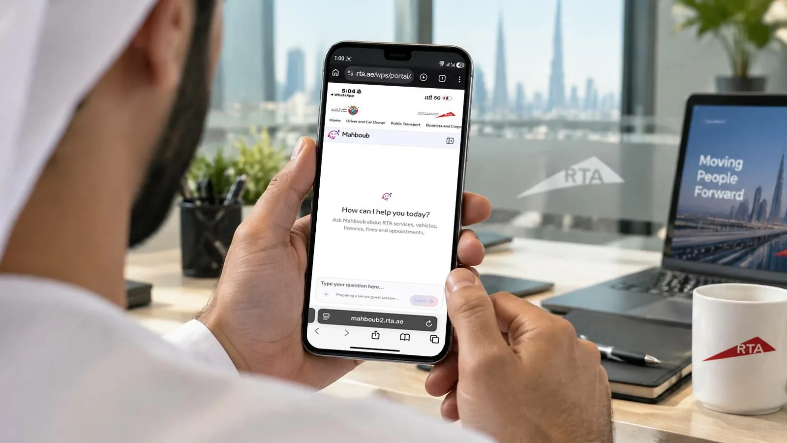 Dubai RTA prepares Mahboub AI assistant to streamline vehicle services