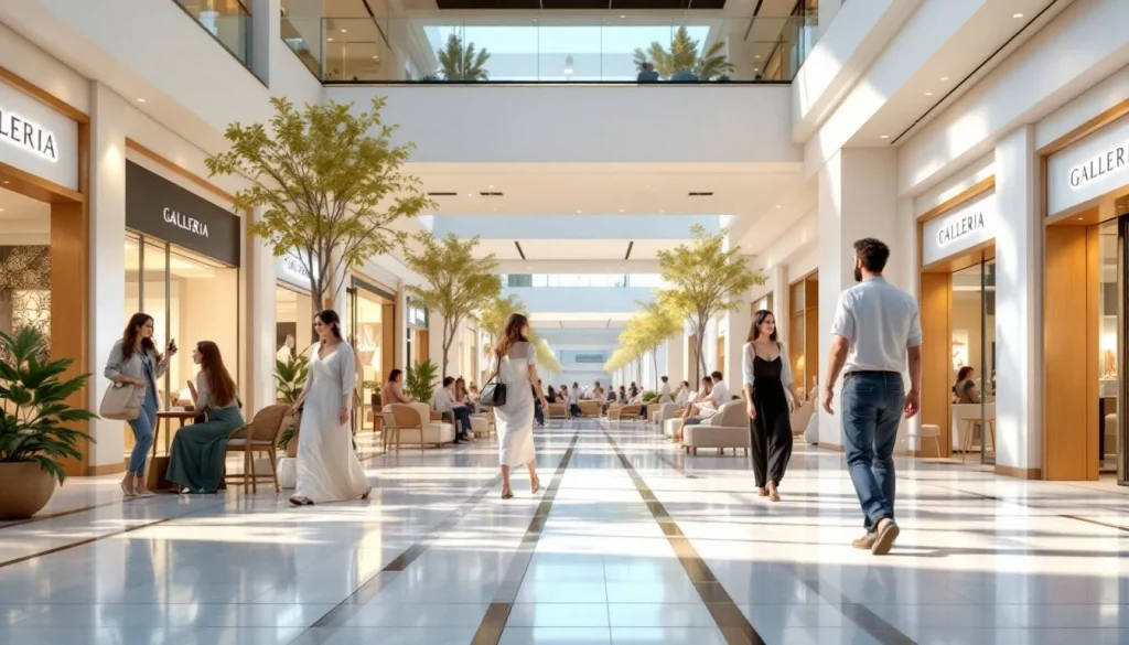 Shopping le galleria mall dubai plus de choses offrir