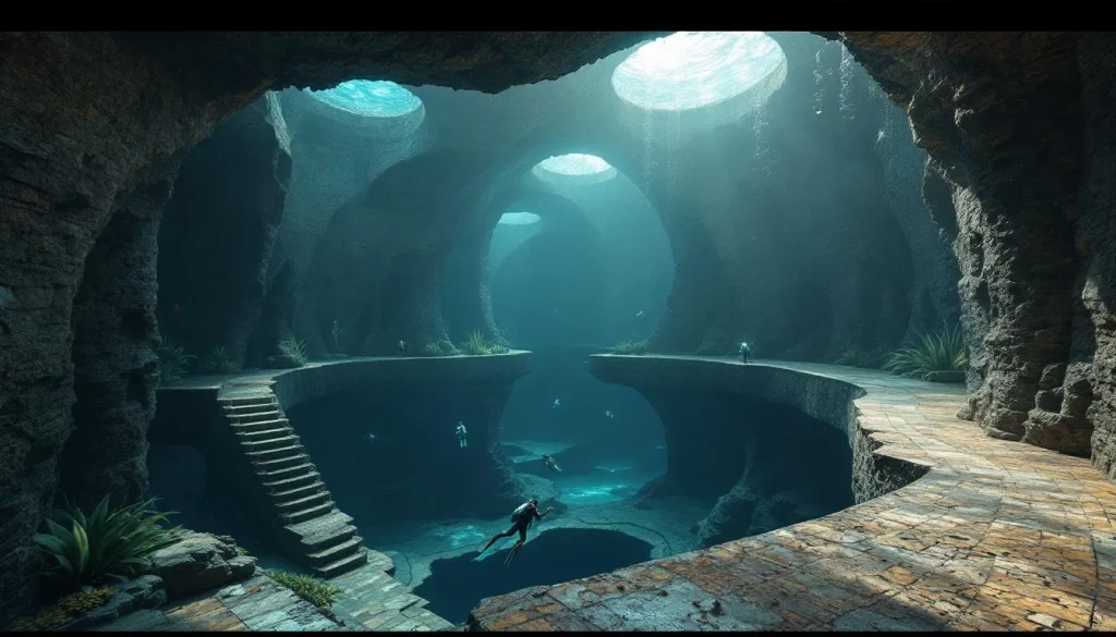 Deep dive dubai immersion fascinante dans la piscine la plus profonde du monde